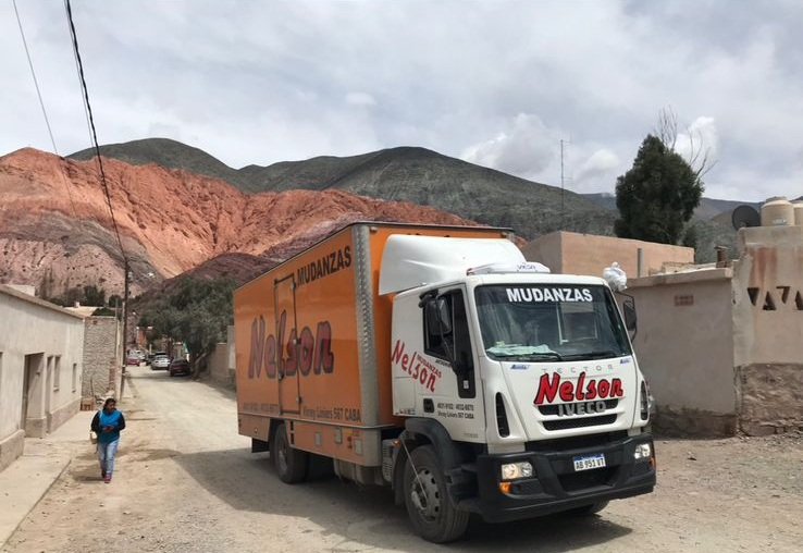 Camión Nelson Mudanzas